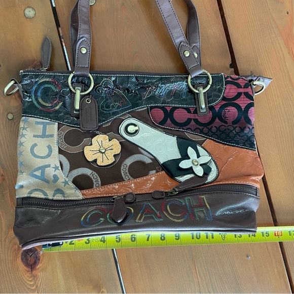 Patchwork Shoulder Bag - Picture 3 of 10
